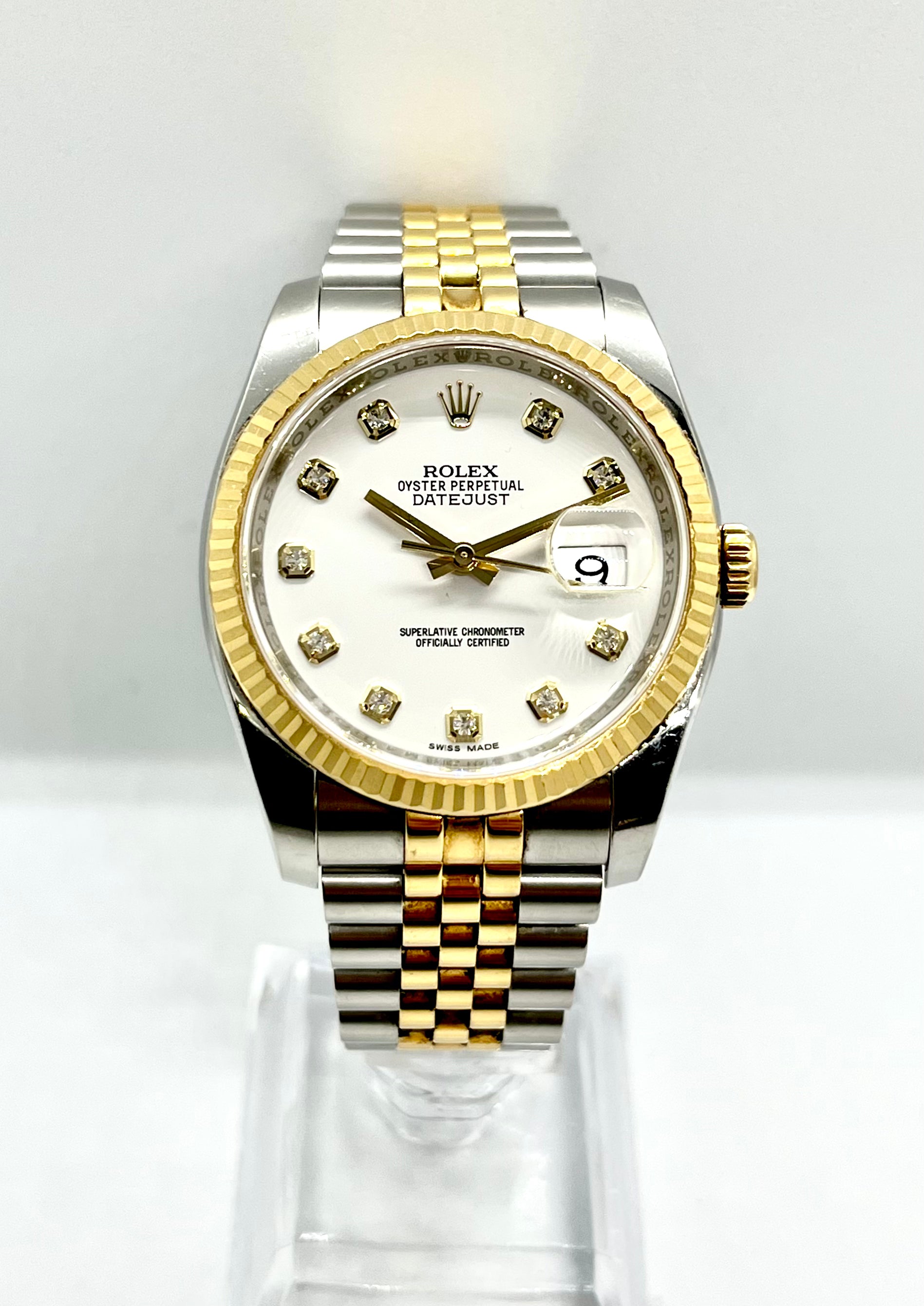 Datejust 36 clearance oro giallo