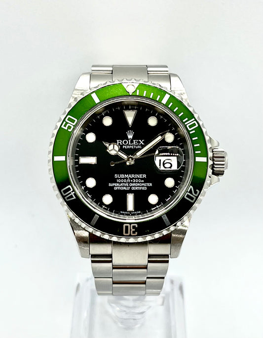 ROLEX Fat-Four / Flat-Four Submariner "Kermit" - 16610LV