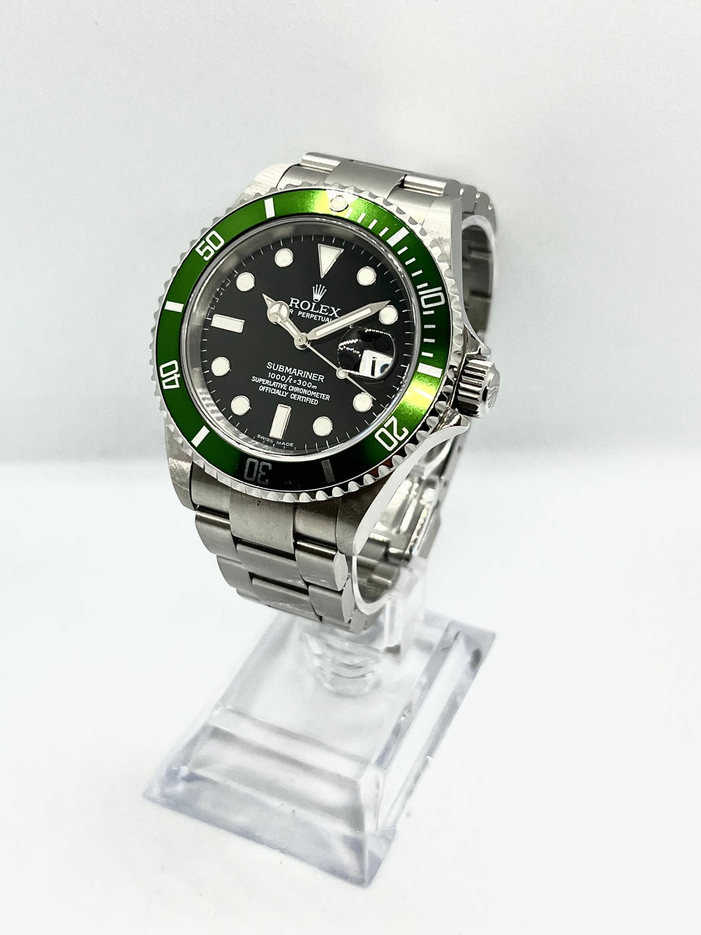 ROLEX Fat-Four / Flat-Four Submariner "Kermit" - 16610LV