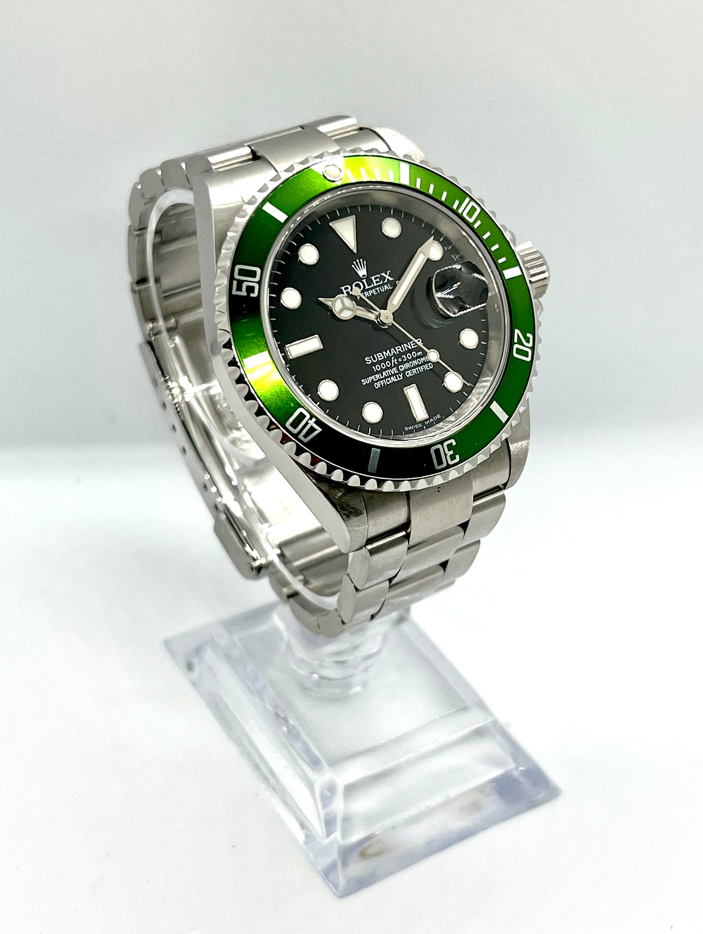 ROLEX Fat-Four / Flat-Four Submariner "Kermit" - 16610LV