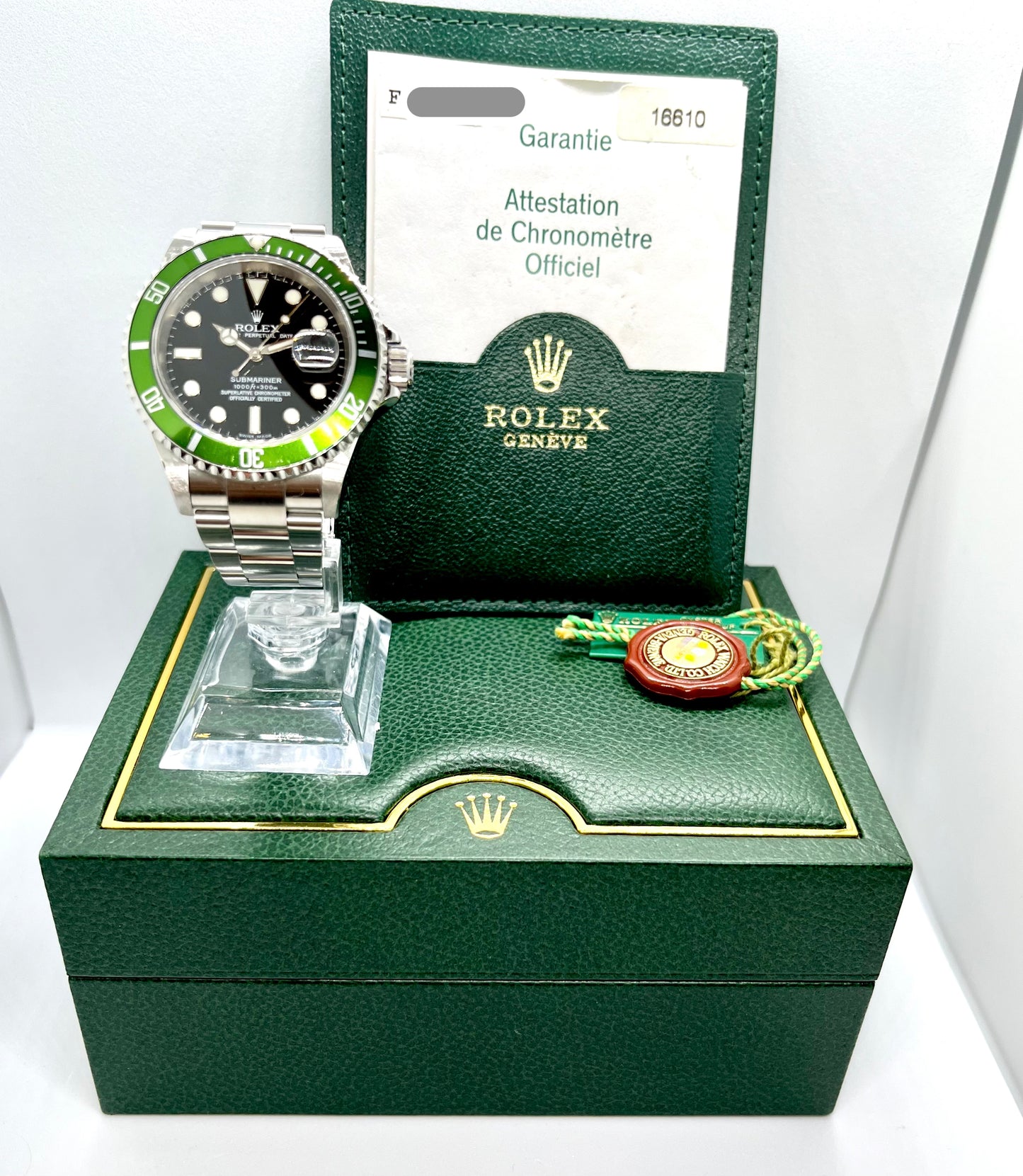 ROLEX Fat-Four / Flat-Four Submariner "Kermit" - 16610LV