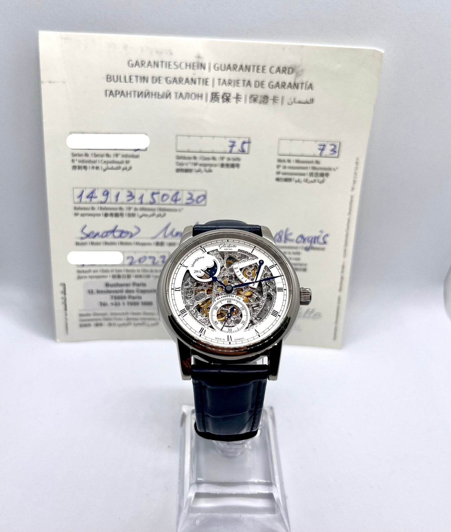 Glashütte Original Senator Moon Phase Skeletonized Edition