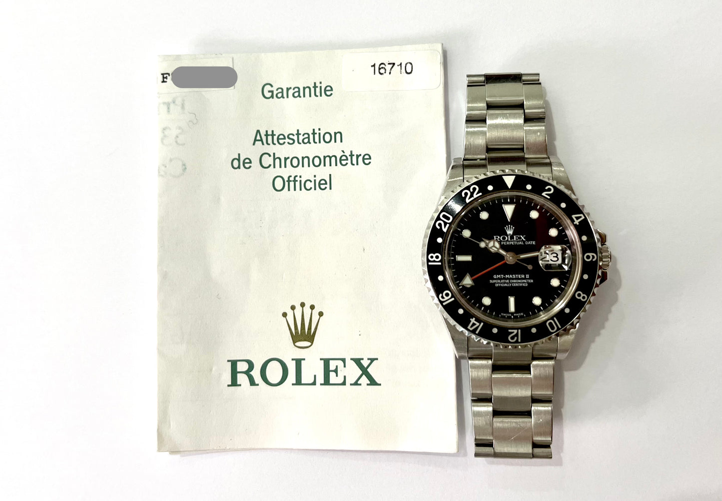 ROLEX GMT-Master II - 16710